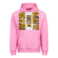 Fuchsia Pink western mother's day mini with cowhide and sunflowers tumbler tbs Urban Hoodie - TumblerDesignByShophia