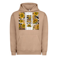 Pigment Burro western mother's day mini with cowhide and sunflowers tumbler tbs Urban Hoodie - TumblerDesignByShophia