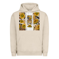 Pigment French Oak western mother's day mini with cowhide and sunflowers tumbler tbs Urban Hoodie - TumblerDesignByShophia