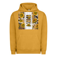 Pigment Peanut Butter western mother's day mini with cowhide and sunflowers tumbler tbs Urban Hoodie - TumblerDesignByShophia