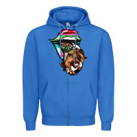 True Royal Serape Cowboy Tongue Zipper Hoodie - Jasminsmagicworld