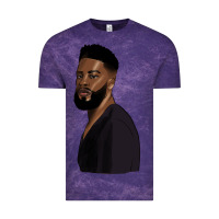 Cloud Purple african men Vintage Tee - HRA Design Shop
