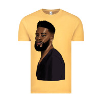 Vintage Mustard african men Vintage Tee - HRA Design Shop