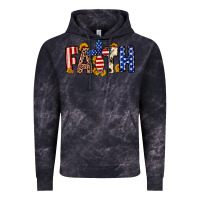 Cloud Black Faith USA flag sunflower Vintage Hoodie - Neo Western