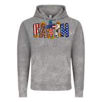 Cloud Rock Faith USA flag sunflower Vintage Hoodie - Neo Western