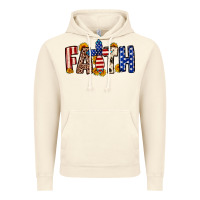 Vintage Artic Faith USA flag sunflower Vintage Hoodie - Neo Western