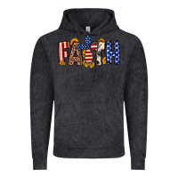 Faith Usa Flag Sunflower Vintage Hoodie | Teevron