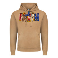 Vintage Camel Faith USA flag sunflower Vintage Hoodie - Neo Western