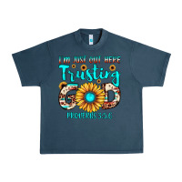 Midnight Navy i m just out here trusting god proverbs 3 56 Urban Heavy Tee - JahusDesignShop