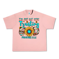 Salmon i m just out here trusting god proverbs 3 56 Urban Heavy Tee - JahusDesignShop
