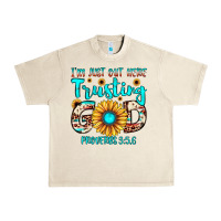 Sandshell i m just out here trusting god proverbs 3 56 Urban Heavy Tee - JahusDesignShop