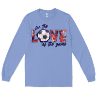 Colony Blue soccer love of the game Long Sleeve Tee - JahusDesignShop