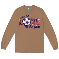 Toasted Coconut soccer love of the game Long Sleeve Tee - JahusDesignShop