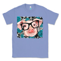 Colony Blue gemstone and cowhide pig Classic Tee - RanaPortraitStore