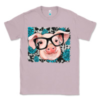 Lilac gemstone and cowhide pig Classic Tee - RanaPortraitStore
