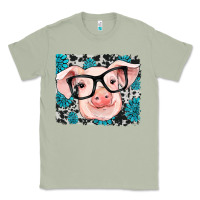 Matcha gemstone and cowhide pig Classic Tee - RanaPortraitStore