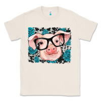 Natural gemstone and cowhide pig Classic Tee - RanaPortraitStore