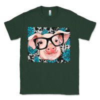 Sports Green gemstone and cowhide pig Classic Tee - RanaPortraitStore