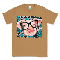 Toasted Coconut gemstone and cowhide pig Classic Tee - RanaPortraitStore