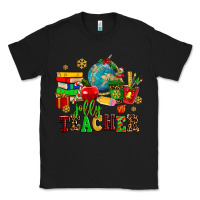Black christmas jolly teachers Classic Tee - AdoDesignShop