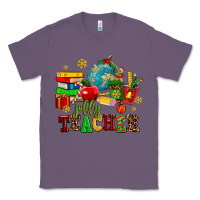 Lavender christmas jolly teachers Classic Tee - AdoDesignShop