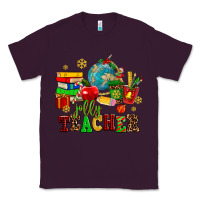 Plum christmas jolly teachers Classic Tee - AdoDesignShop