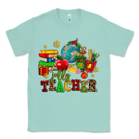 Seafoam christmas jolly teachers Classic Tee - AdoDesignShop