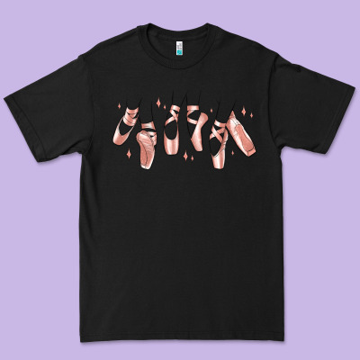 Premium Tee ballerina ballet shoes