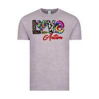 Vintage Zinc love autism Vintage Tee - CowhideDigitalArt