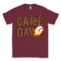 Burgundy game day baseball Classic Tee - JahusDesignShop