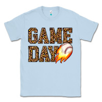 Dusty Blue game day baseball Classic Tee - JahusDesignShop