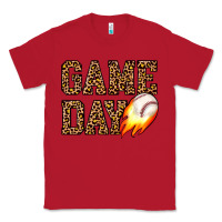 Red game day baseball Classic Tee - JahusDesignShop