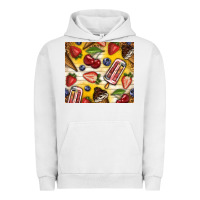 Pigment Lunar Rock summer ice cream with fruits Urban Hoodie - TumblerDesignByShophia