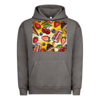 Pigment Tornado summer ice cream with fruits Urban Hoodie - TumblerDesignByShophia