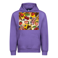 Tulip summer ice cream with fruits Urban Hoodie - TumblerDesignByShophia