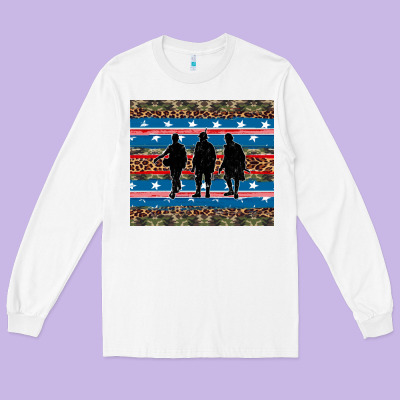 Armed Forces Day Soldier Long Sleeve Tee Designed By Artiststas