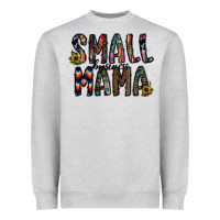 Heather Grey small busines mama Heavyweight Sweatshirt - CowhideDigitalArt