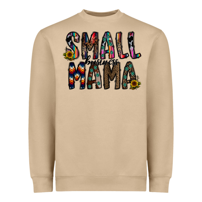 Small Busines Mama Heavyweight Sweatshirt by CowhideDigitalArt | Teevron