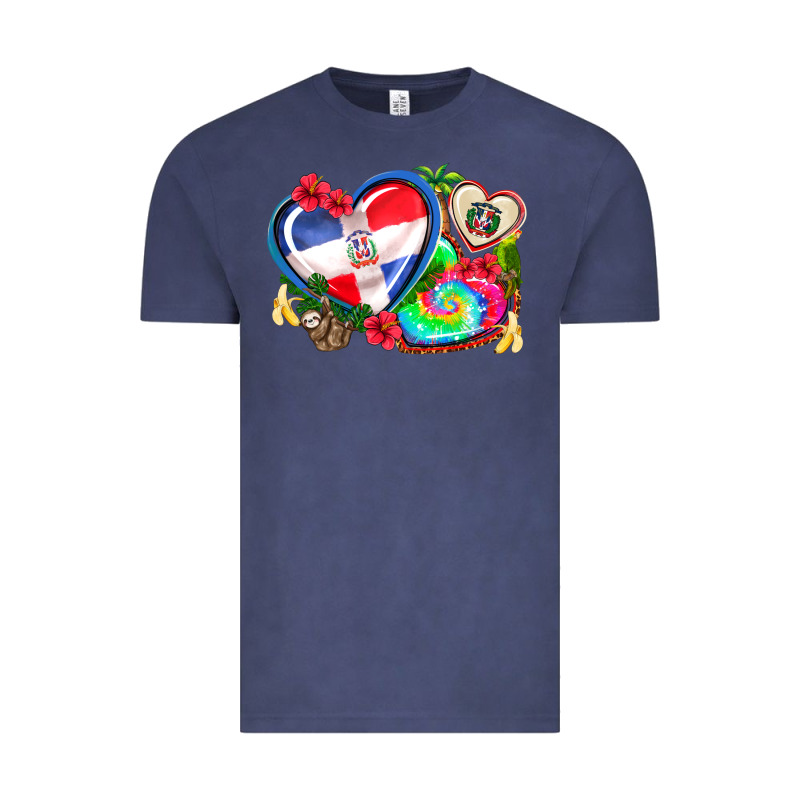 Western Leopard  Dominican Republic  Hearts Vintage Tee by AdoDesignShop | Teevron