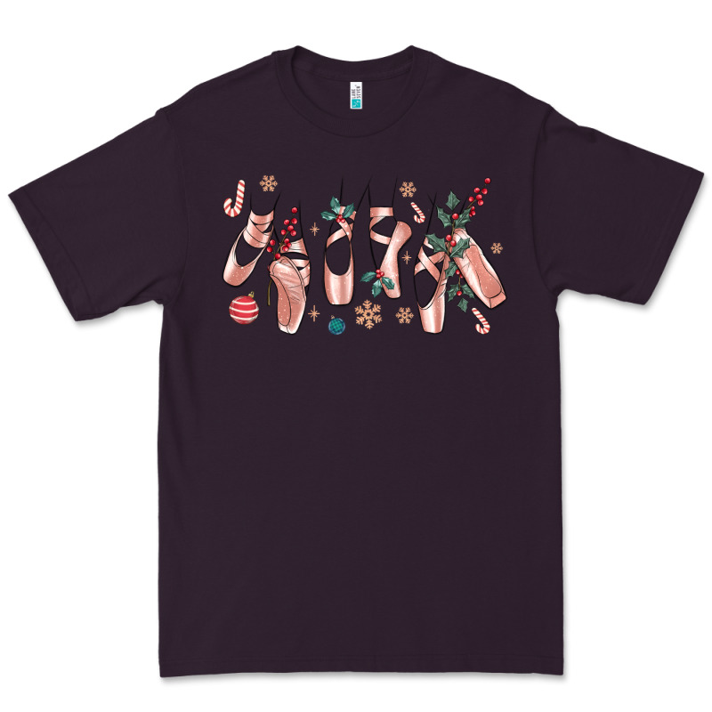 Christmas Ballerina Shoes Premium Tee by MaliasSmallBusiness | Teevron