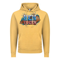 Vintage Mustard Fourth of July Kentucky Vintage Hoodie - Neo Western