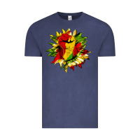 Vintage Denim juneteenth sunflower Vintage Tee - HRA Design Shop
