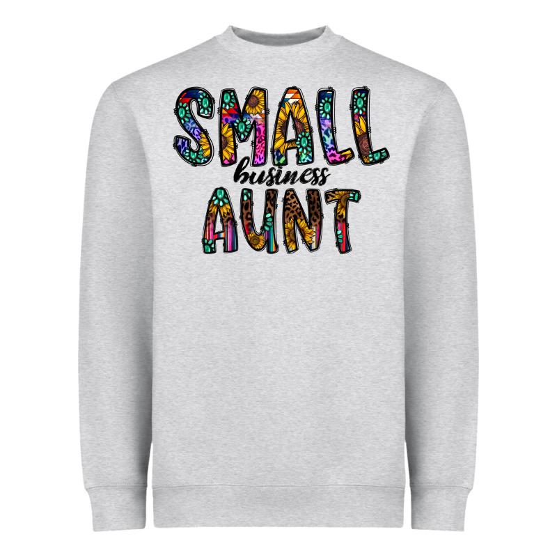 Small Business Aunt Heavyweight Sweatshirt by CowhideDigitalArt | Teevron