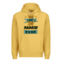 Antique Gold world's best papaw ever Premium Hoodie - Jasminsmagicworld