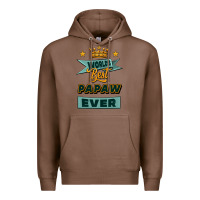 Chestnut world's best papaw ever Premium Hoodie - Jasminsmagicworld