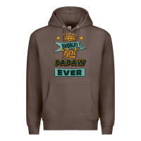 Coffee world's best papaw ever Premium Hoodie - Jasminsmagicworld
