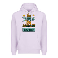 Lilac world's best papaw ever Premium Hoodie - Jasminsmagicworld