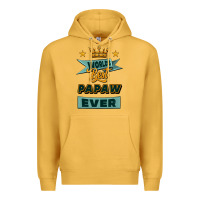 Mustard world's best papaw ever Premium Hoodie - Jasminsmagicworld