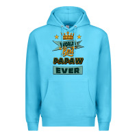 Ocean Blue world's best papaw ever Premium Hoodie - Jasminsmagicworld
