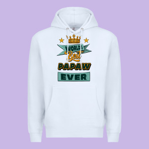 World's Best Papaw Ever Premium Hoodie Designed By Jasminsmagicworld